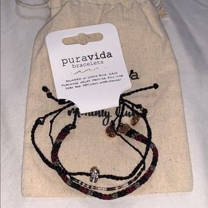 Pura Vida set of 3 bracelets